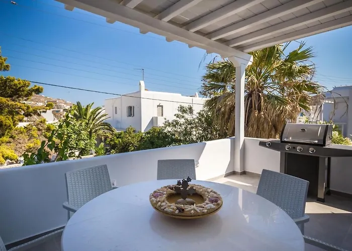 Вилла Iliana 1 & 2 W Shared Pool, Ornos, Mykonos *