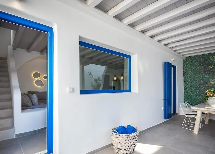 Iliana 1 & 2 W Shared Pool, Ornos, Mykonos Вилла Орнос