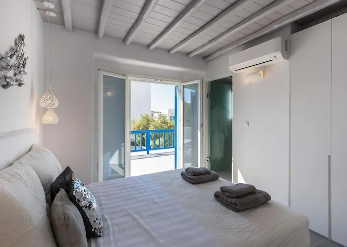 Вилла Iliana 1 & 2 W Shared Pool, Ornos, Mykonos Орнос