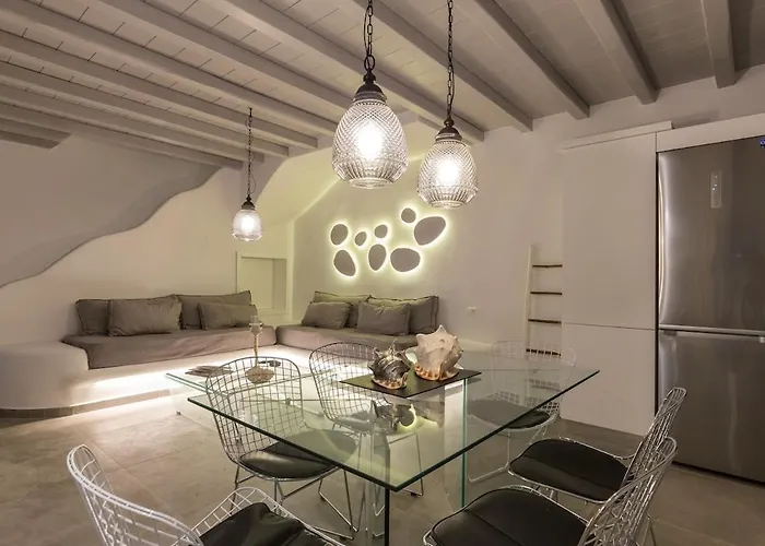 Вилла Iliana 1 & 2 W Shared Pool, Ornos, Mykonos Орнос