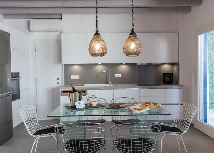 Iliana 1 & 2 W Shared Pool, Ornos, Mykonos Вилла *