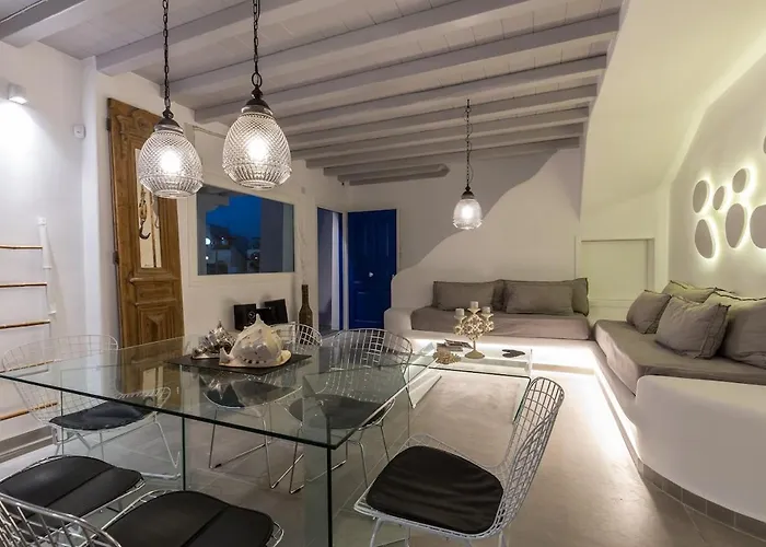 Вилла Iliana 1 & 2 W Shared Pool, Ornos, Mykonos *