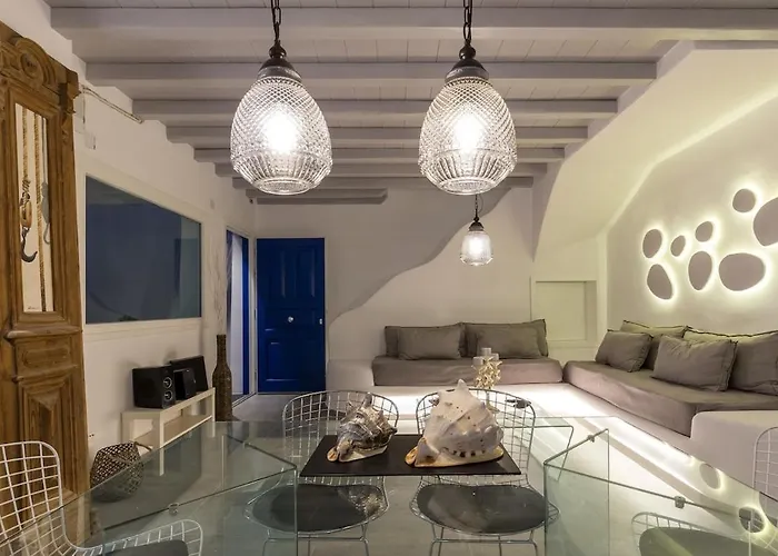 Iliana 1 & 2 W Shared Pool, Ornos, Mykonos Вилла