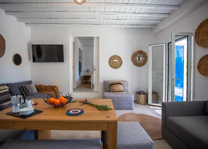 Вилла Iliana 1 & 2 W Shared Pool, Ornos, Mykonos