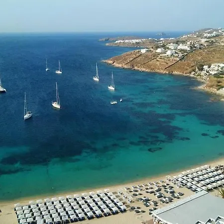 Iliana 1 & 2 W Shared Pool, Ornos, Mykonos וילה אורנוס