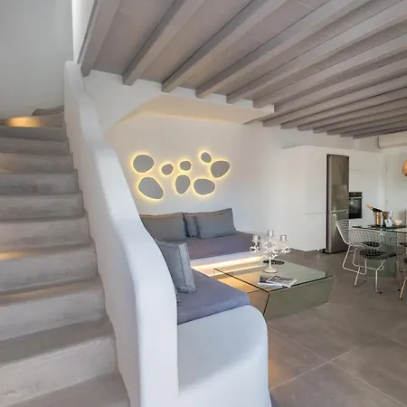וילה Iliana 1 & 2 W Shared Pool, Ornos, Mykonos אורנוס