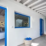 Iliana 1 & 2 W Shared Pool, Ornos, Mykonos 别墅 奥诺斯
