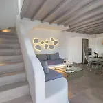 别墅 Iliana 1 & 2 W Shared Pool, Ornos, Mykonos 奥诺斯