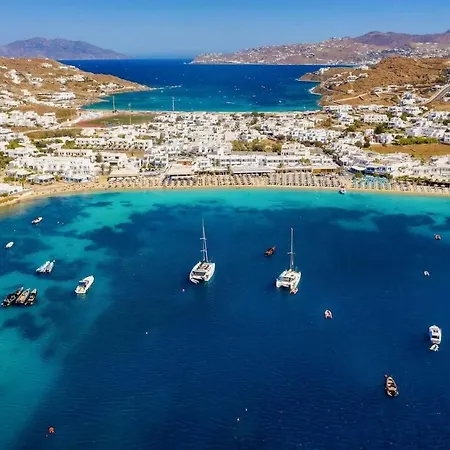 빌라 Iliana 1 & 2 W Shared Pool, Ornos, Mykonos