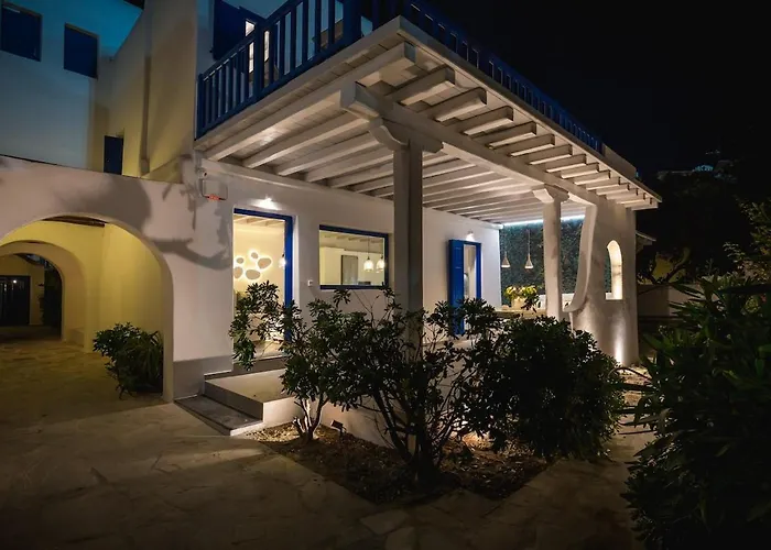 Iliana 1 & 2 W Shared Pool, Ornos, Mykonos ヴィラ