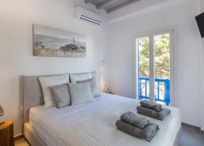 Iliana 1 & 2 W Shared Pool, Ornos, Mykonos ヴィラ