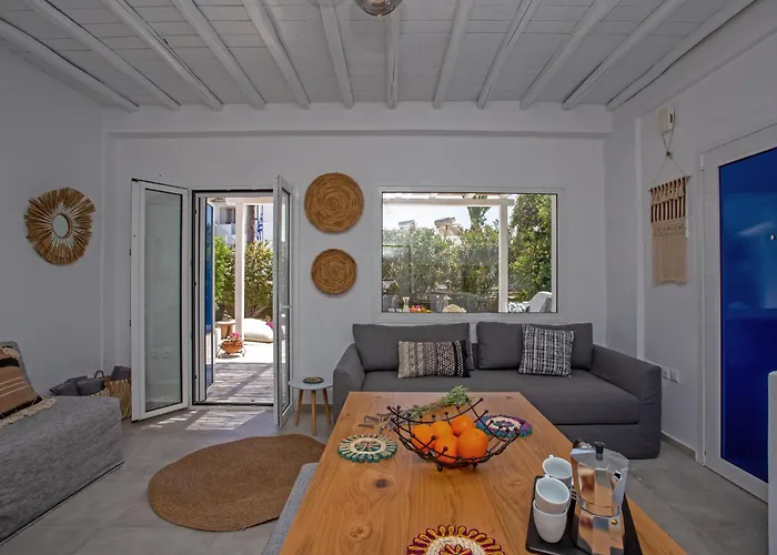 Iliana 1 & 2 W Shared Pool, Ornos, Mykonos ヴィラ *